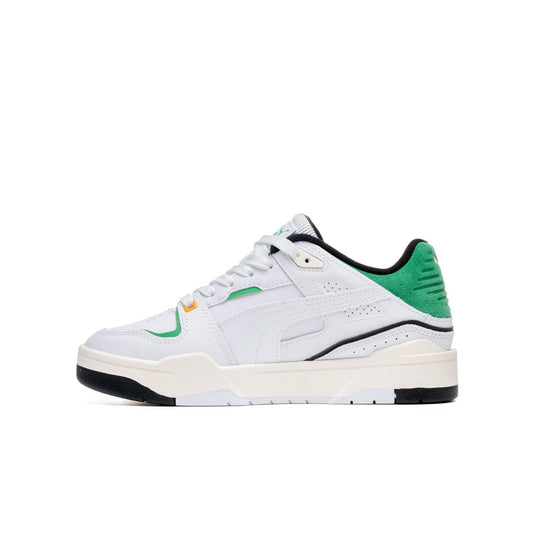 Puma Slipstream BBall Jr Puma White/Archive Green  - 394334-01