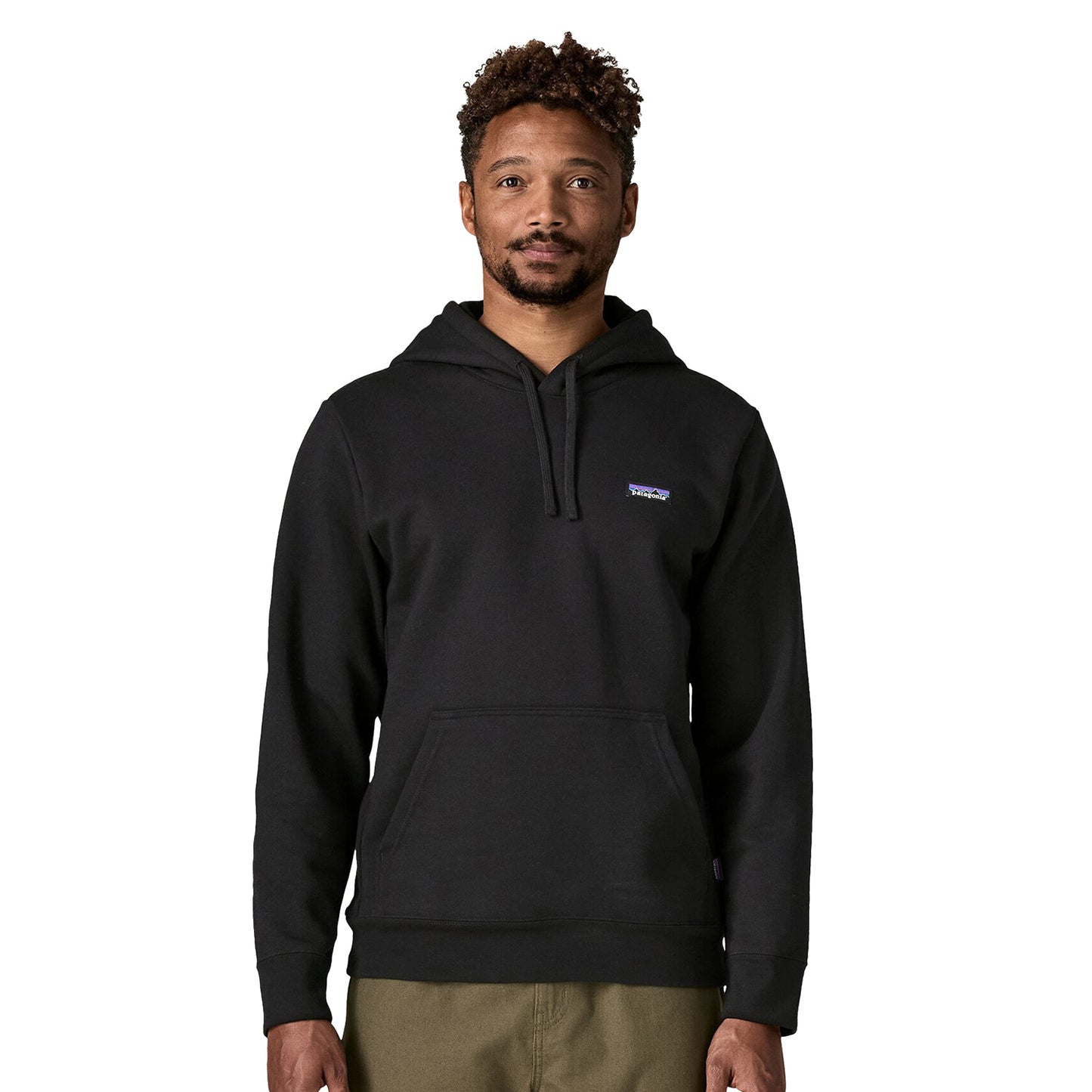 Patagonia P-6 Label Uprisal Hoody Black  - 39621-BLK