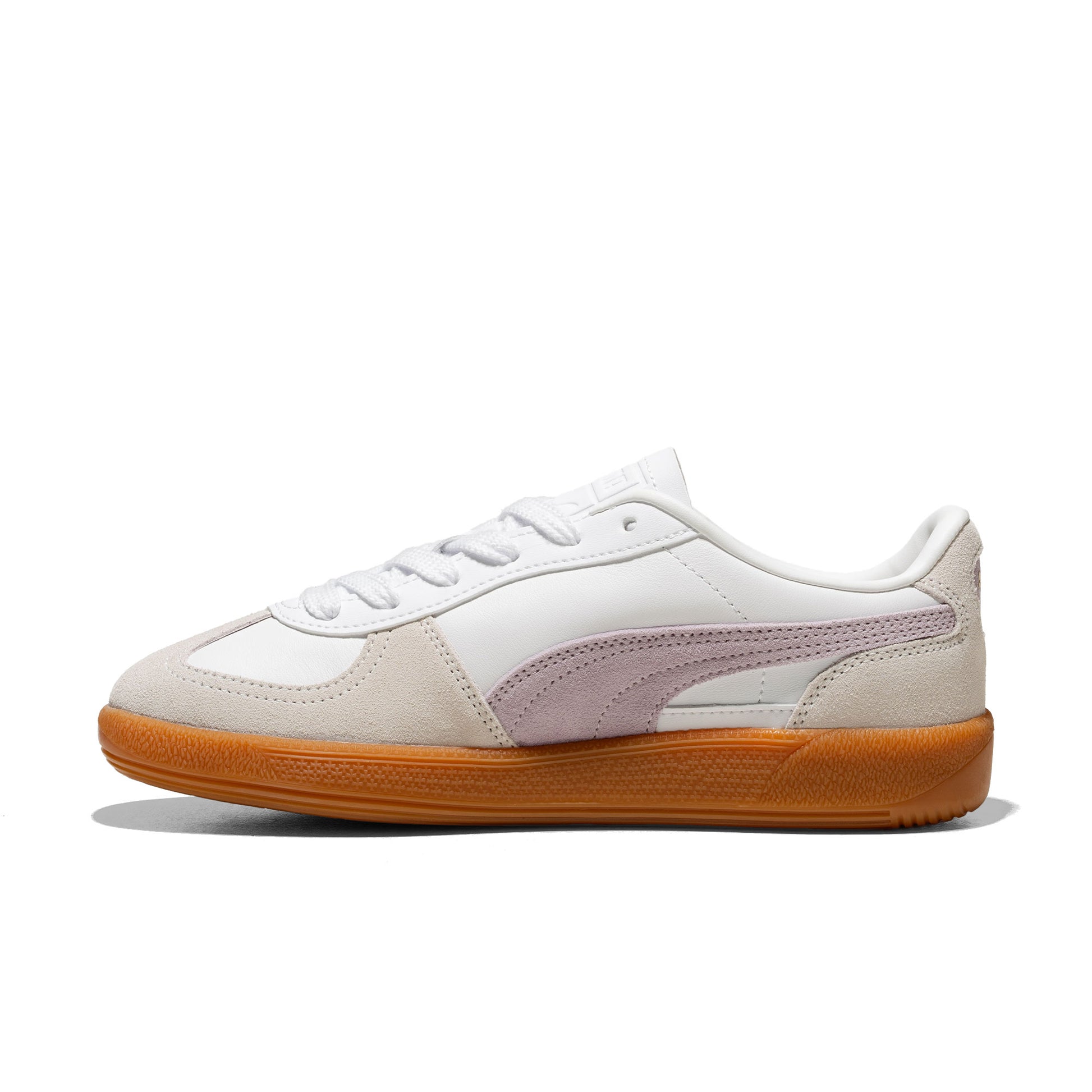 Puma Palermo Leather Puma White/Lilac Frost  - 396464-20