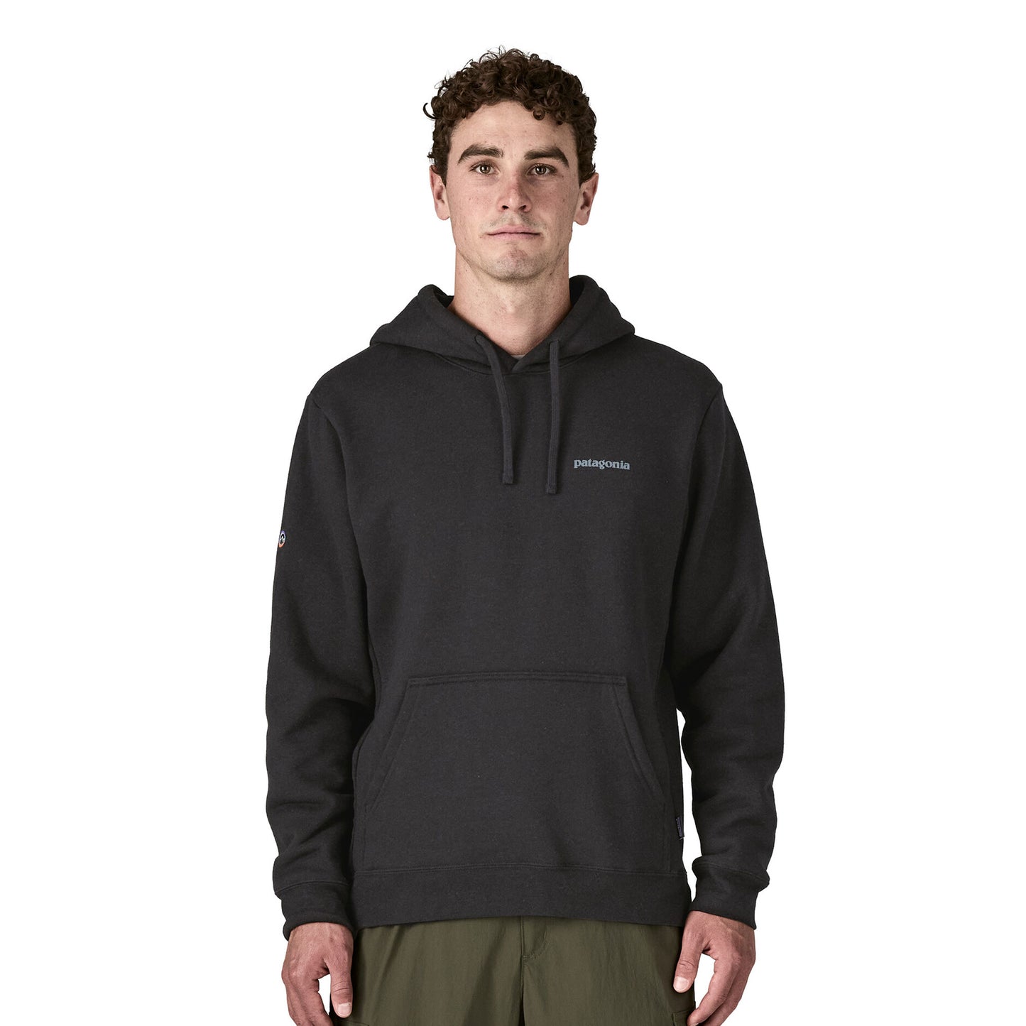 Patagonia Fitz Roy Icon Uprisal Hoody Ink Black  - 39666-INBK