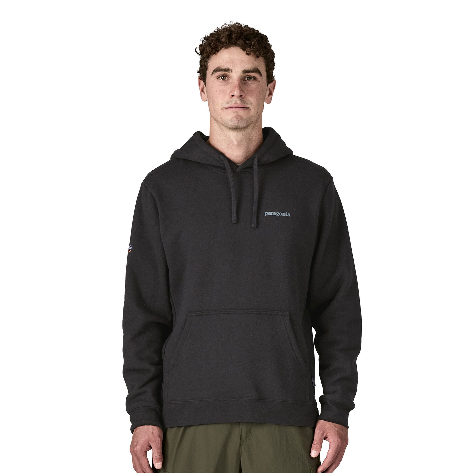 Patagonia Fitz Roy Icon Uprisal Hoody Ink Black  - 39666-INBK