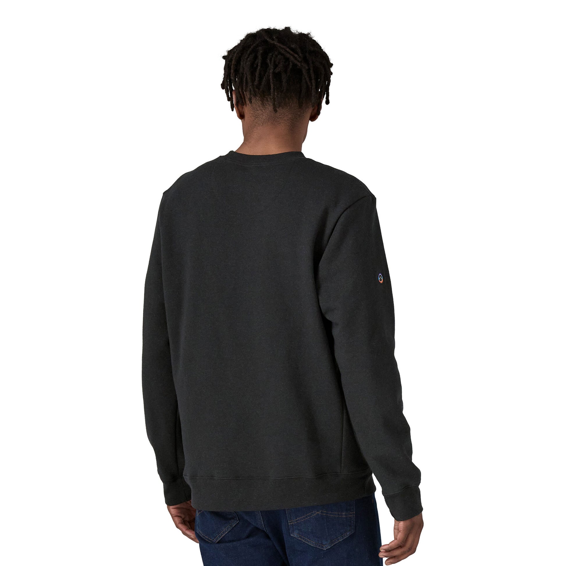 Patagonia Fitz Roy Icon Uprisal Crew Sweatshirt Ink Black  - 39667-INBK