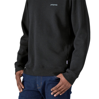Patagonia Fitz Roy Icon Uprisal Crew Sweatshirt Ink Black  - 39667-INBK