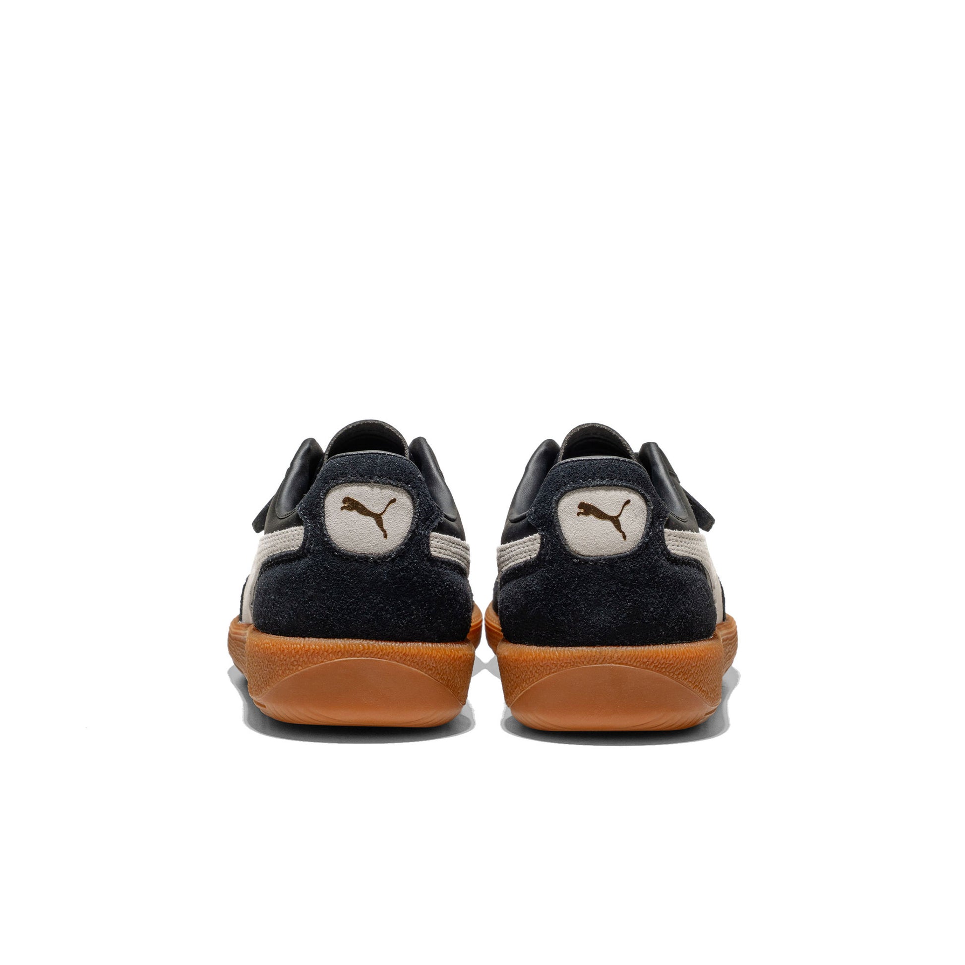 Puma Palermo Leather Jr Puma Black/Feather Gray-Gum  - 397275-03