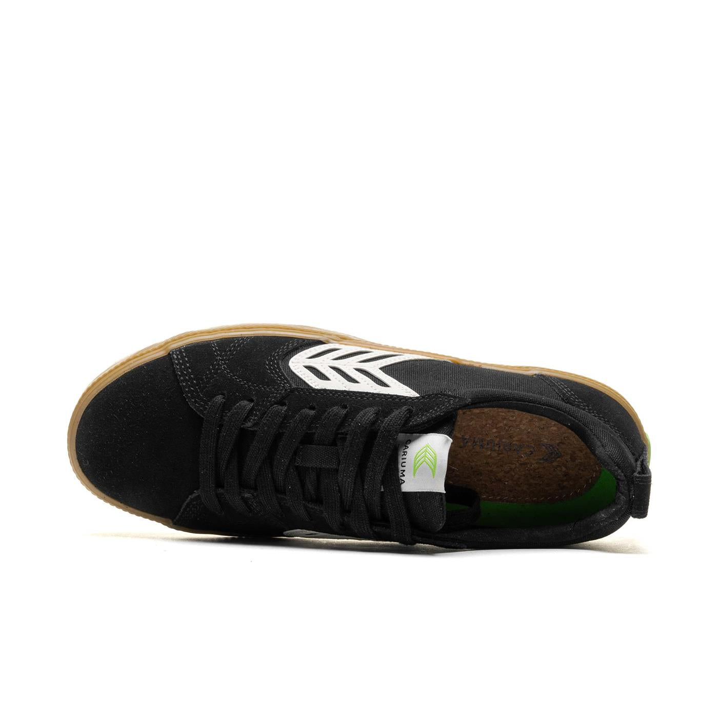 Cariuma Catiba Pro Ivory Logo Gum Black  - 400807B14