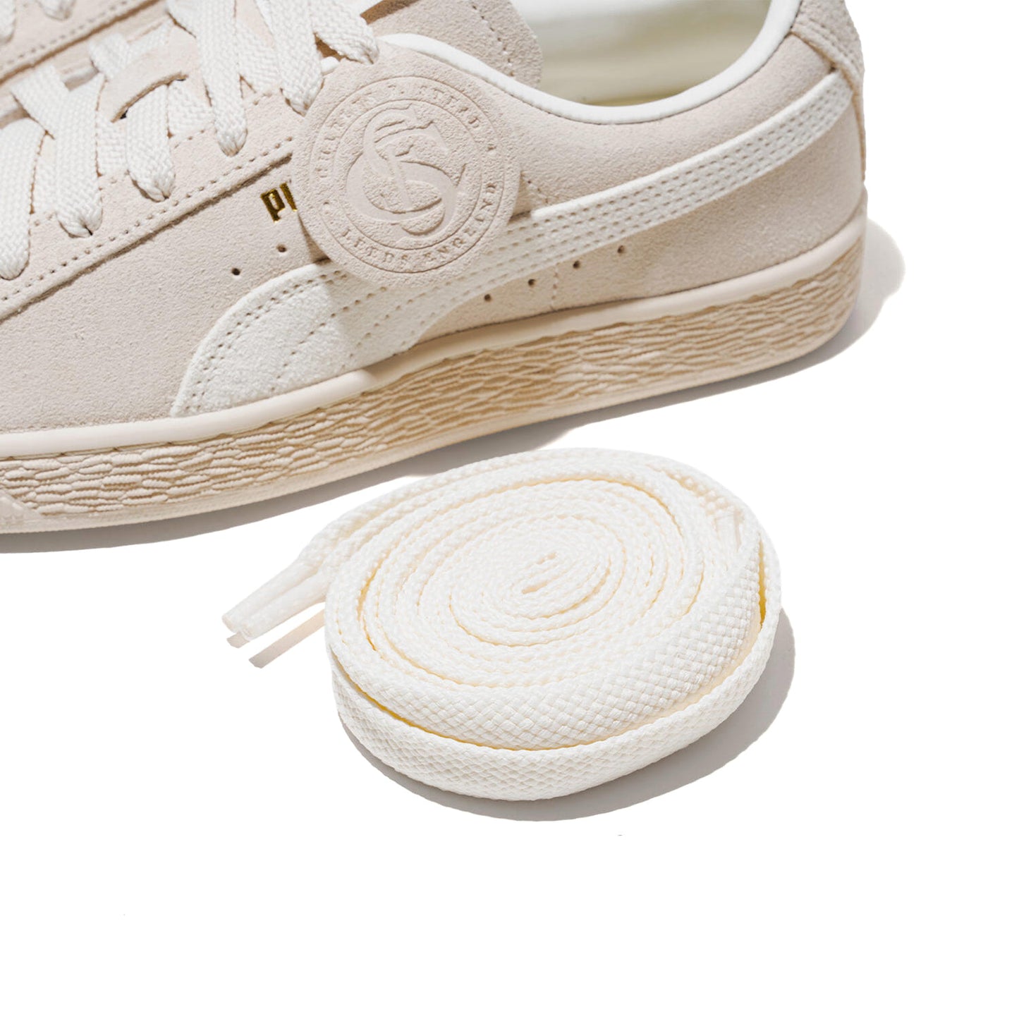 Puma Suede Charles F. Stead Ash Gray/Frosted Ivory  - 405341-01