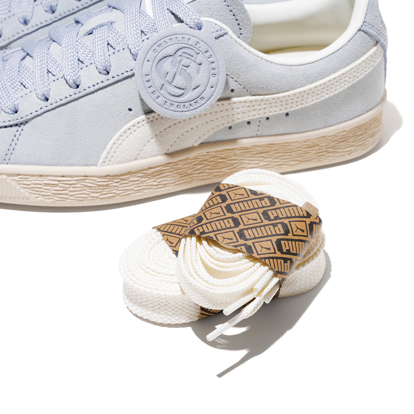 Puma Suede Charles F. Stead Snow Mountain Blue/Frosted Ivory  - 405341-05