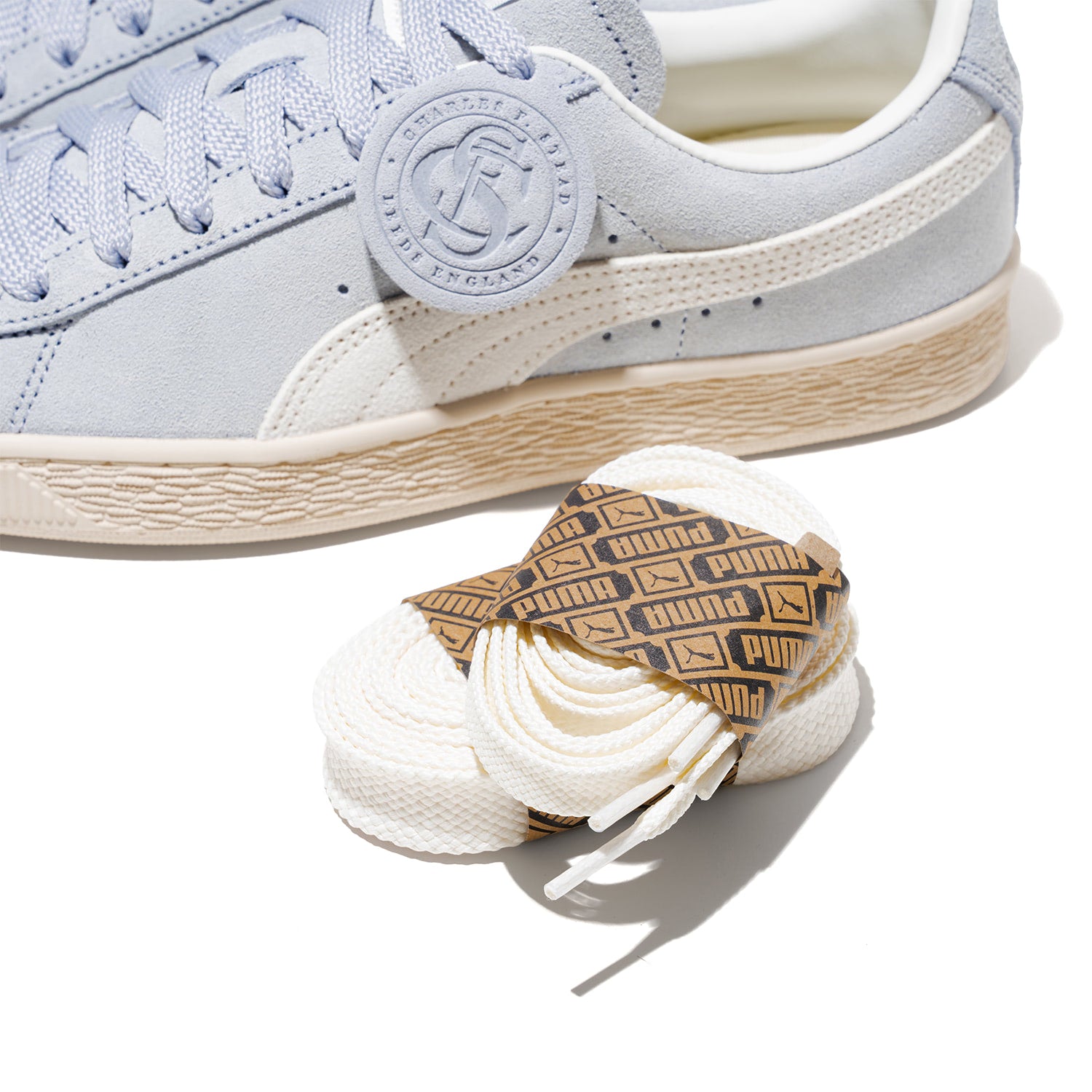 Puma Suede Charles F. Stead Snow Mountain Blue/Frosted Ivory  - 405341-05