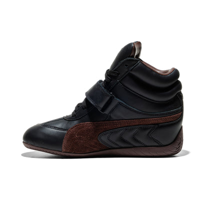Puma Speedcat Wedge Lth Wns Puma Black/Chocolate Brown  - 408120-02