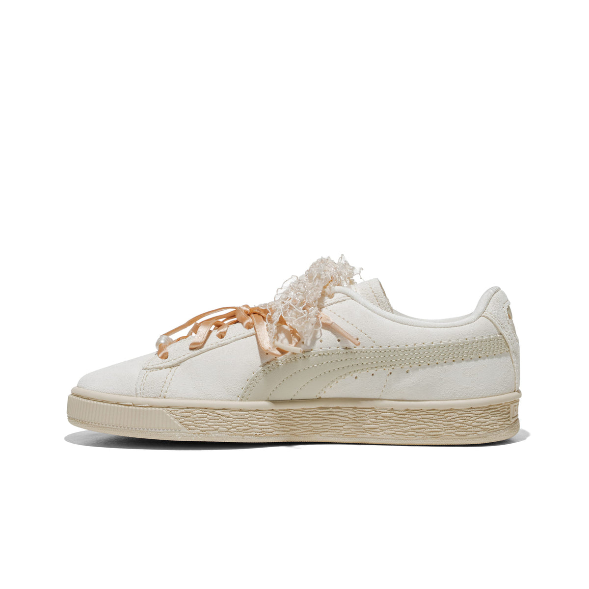 Puma Suede Bloom Wns Frosted Ivory/Silver Fog  - 408330-01