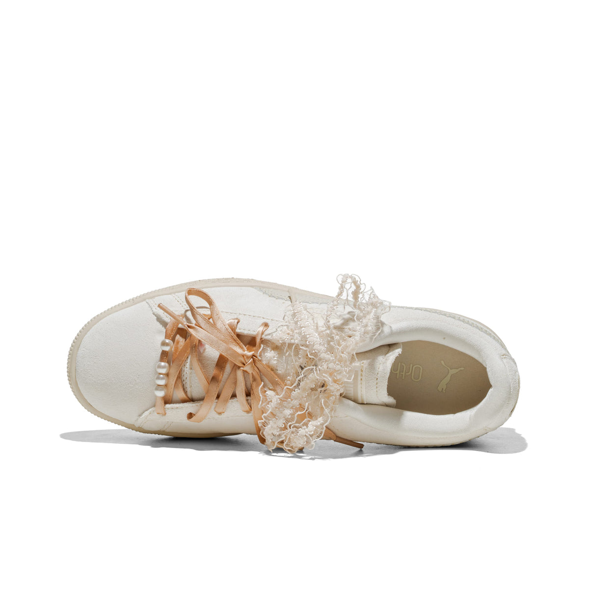 Puma Suede Bloom Wns Frosted Ivory/Silver Fog  - 408330-01
