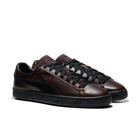 Puma Suede Dressed Leather Brown/Puma Black  - 408831-01
