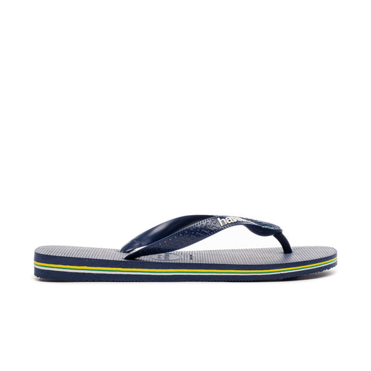 Havaianas Brasil Logo Navy Blue  - 41108500555