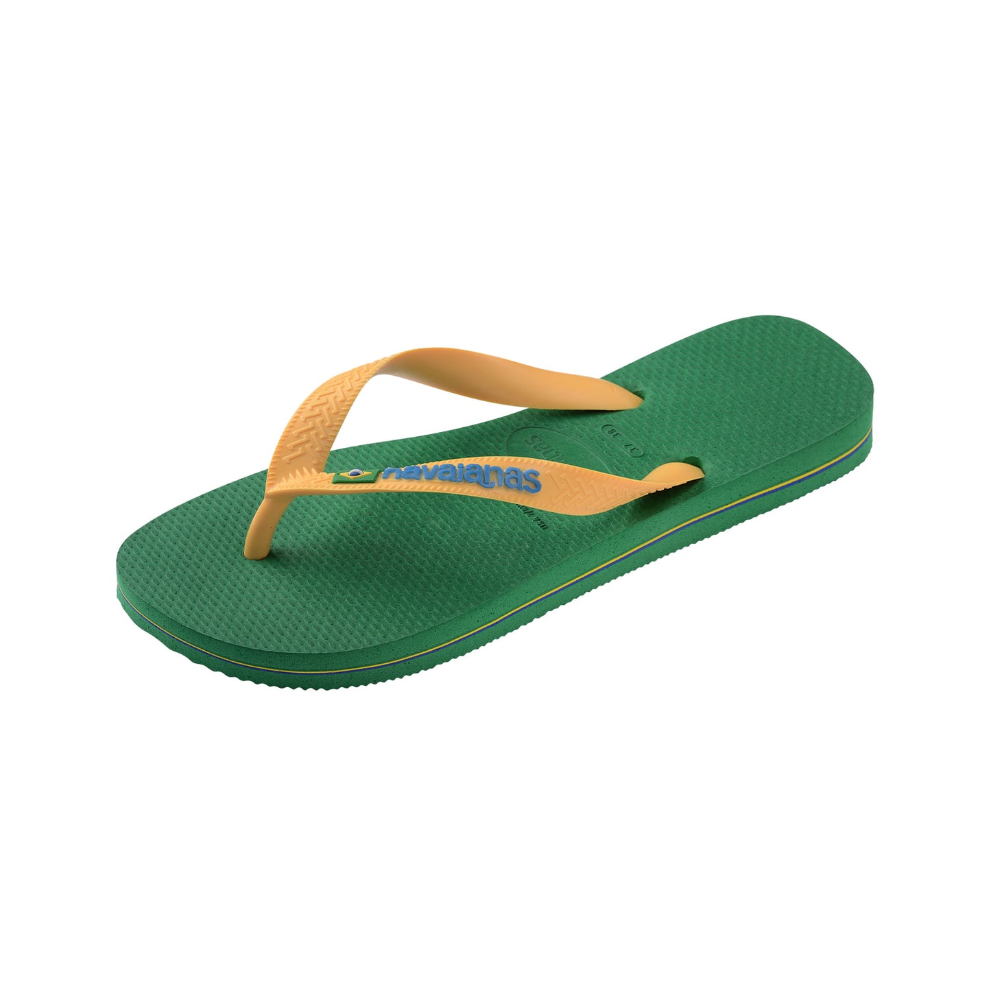 Havaianas Brasil Logo Green/Yellow  - 41108502079