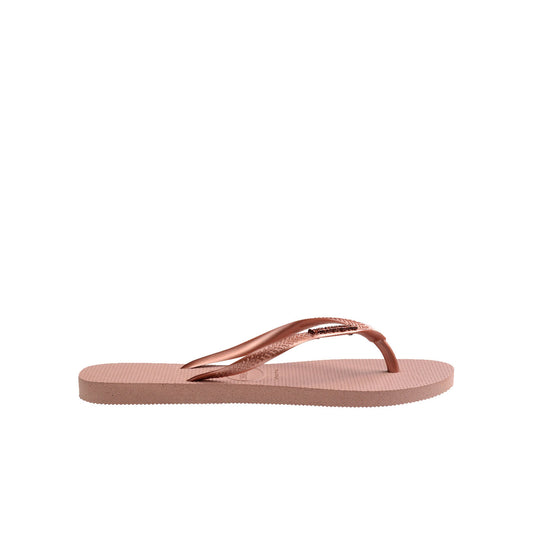 Havaianas Slim Logo Metallic Crocus Rose/Golden Blush  - 41198756459