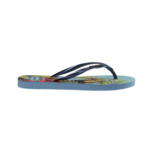 Havaianas Slim Tropical Blue/Blue  - 41221110546