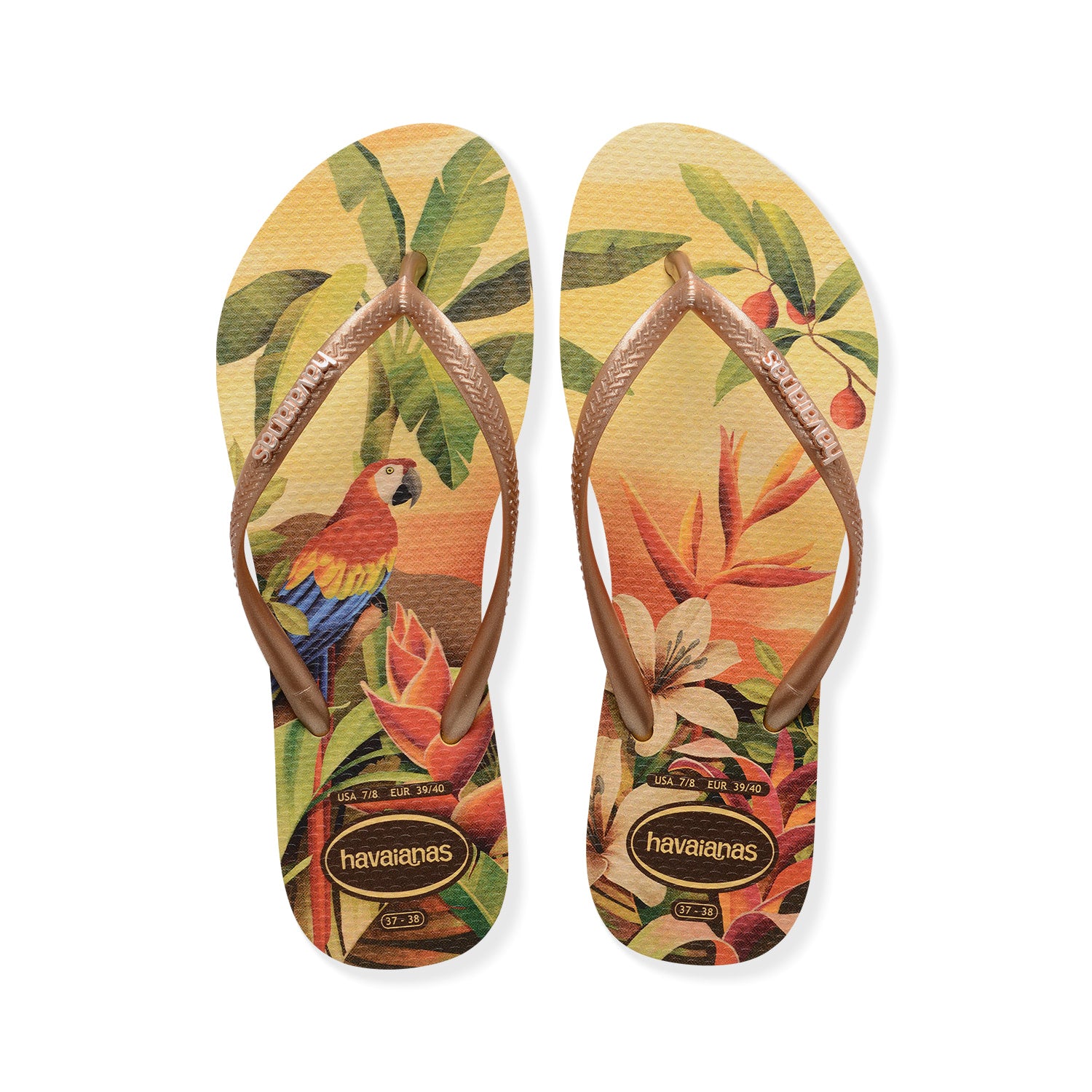 Havaianas Slim Tropical Caja Yellow  - 41221115559