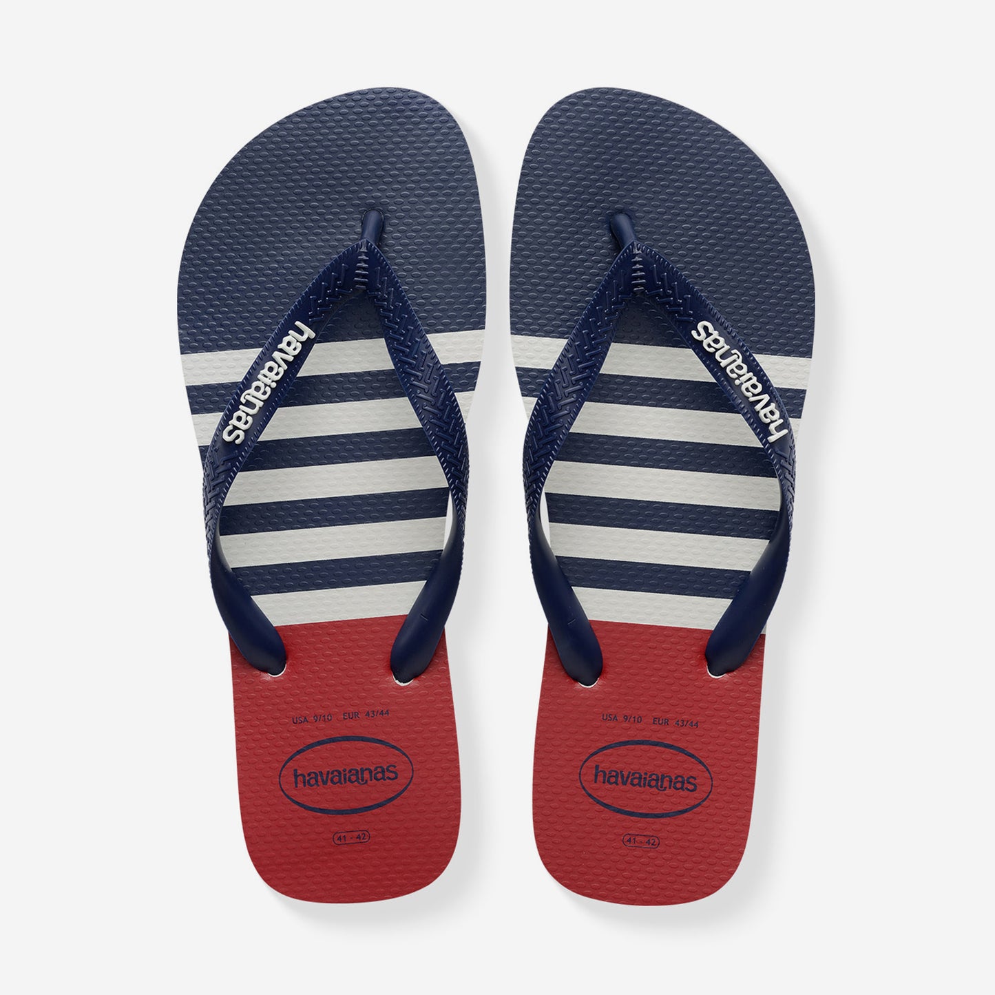 Havaianas Top Nautical White/Navy/Red Apache  - 41371261364