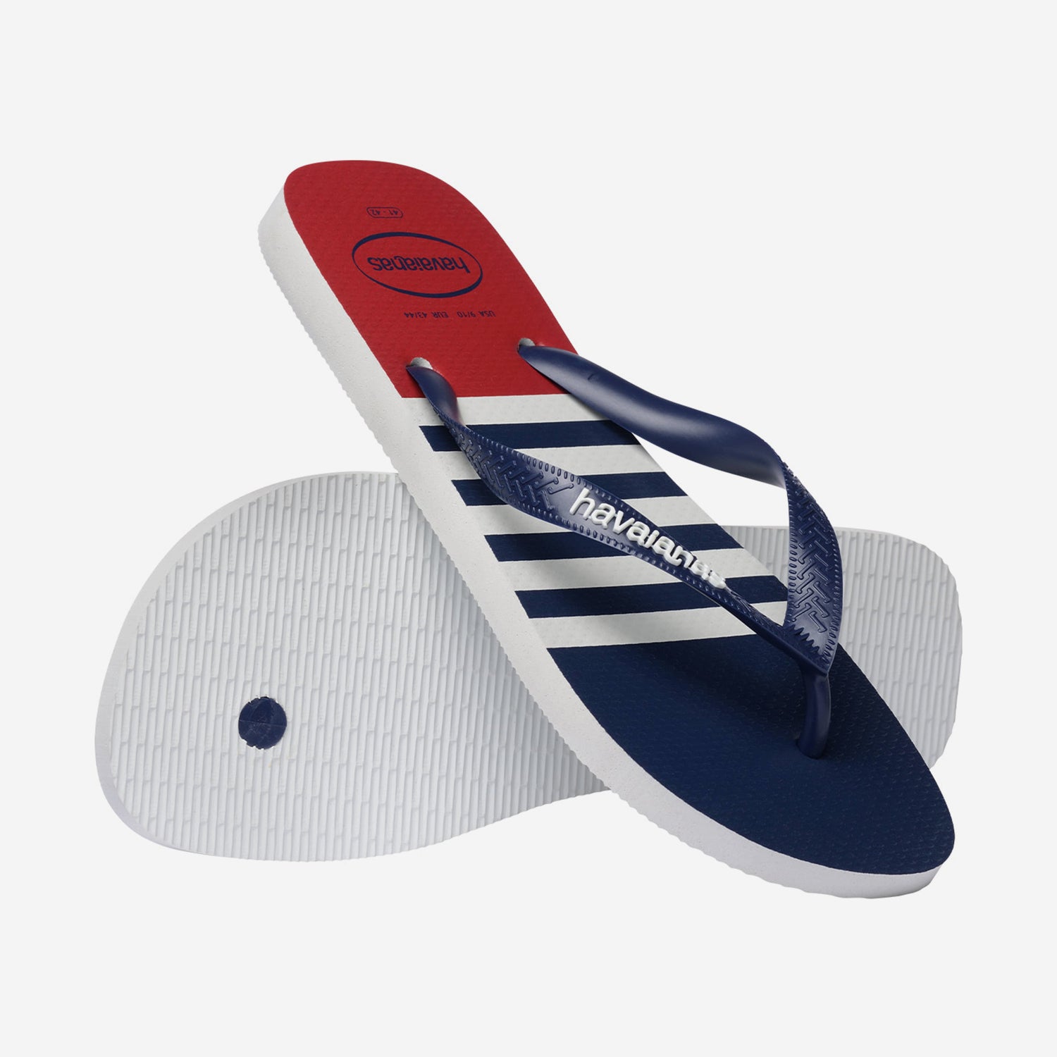 Havaianas Top Nautical White/Navy/Red Apache  - 41371261364