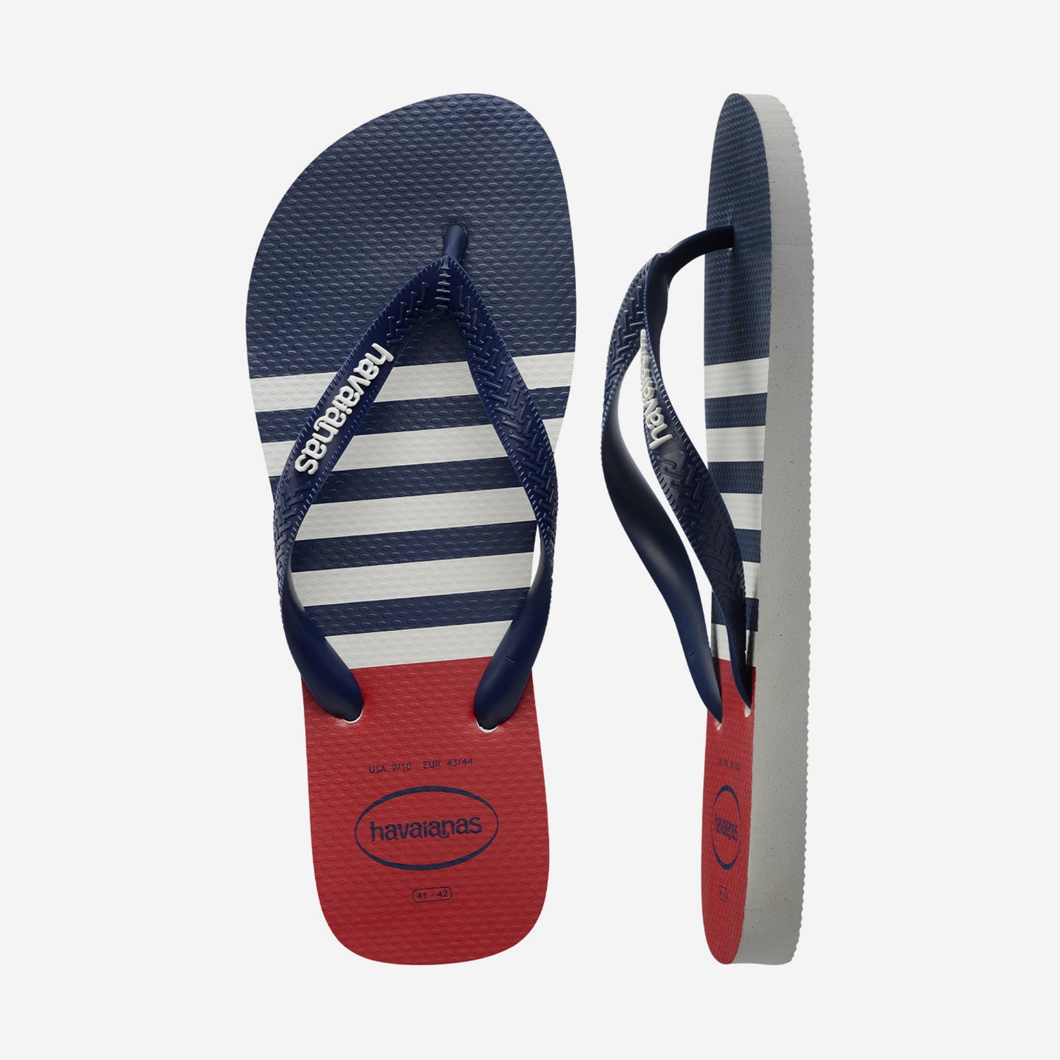 Havaianas Top Nautical White/Navy/Red Apache  - 41371261364