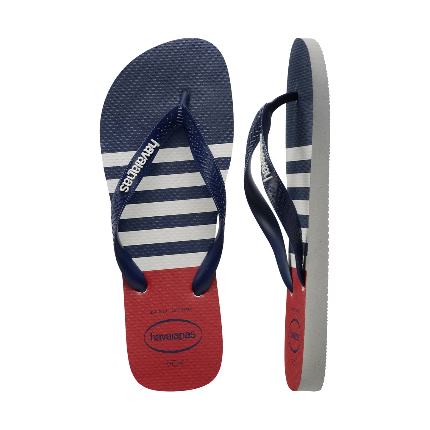 Havaianas Top Nautical White/Navy/Red Apache