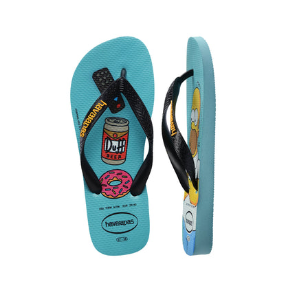 Havaianas Simpsons Traditional Blue/Black  - 41378892968