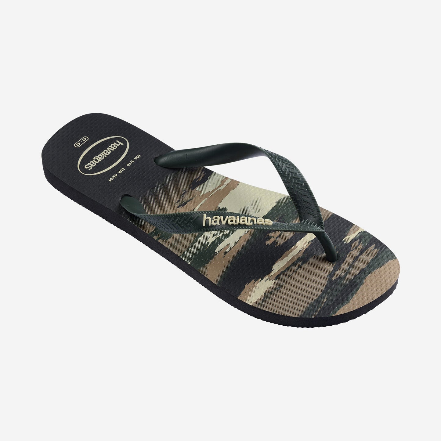 Havaianas Top Camu Black/Olive Green  - 41413989052