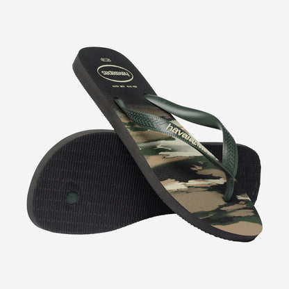 Havaianas Top Camu Black/Olive Green  - 41413989052