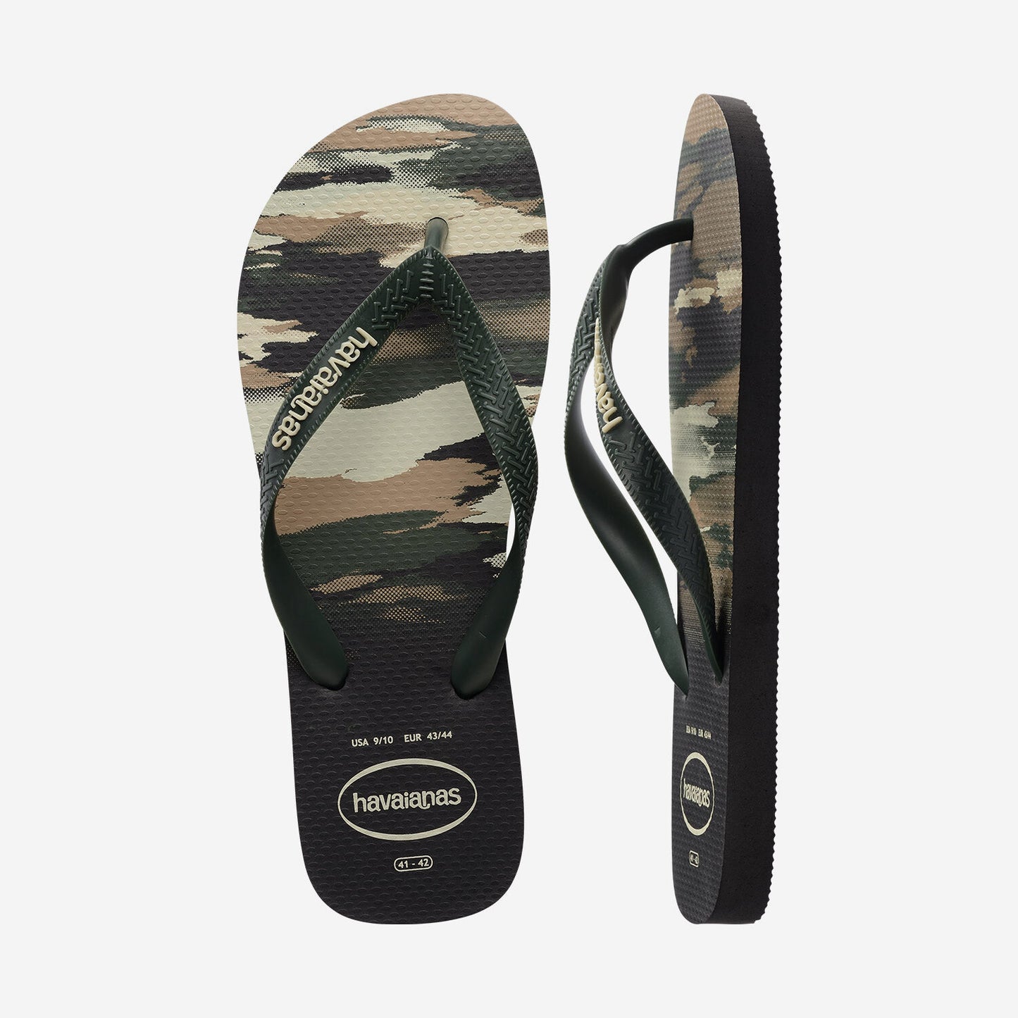Havaianas Top Camu Black/Olive Green  - 41413989052