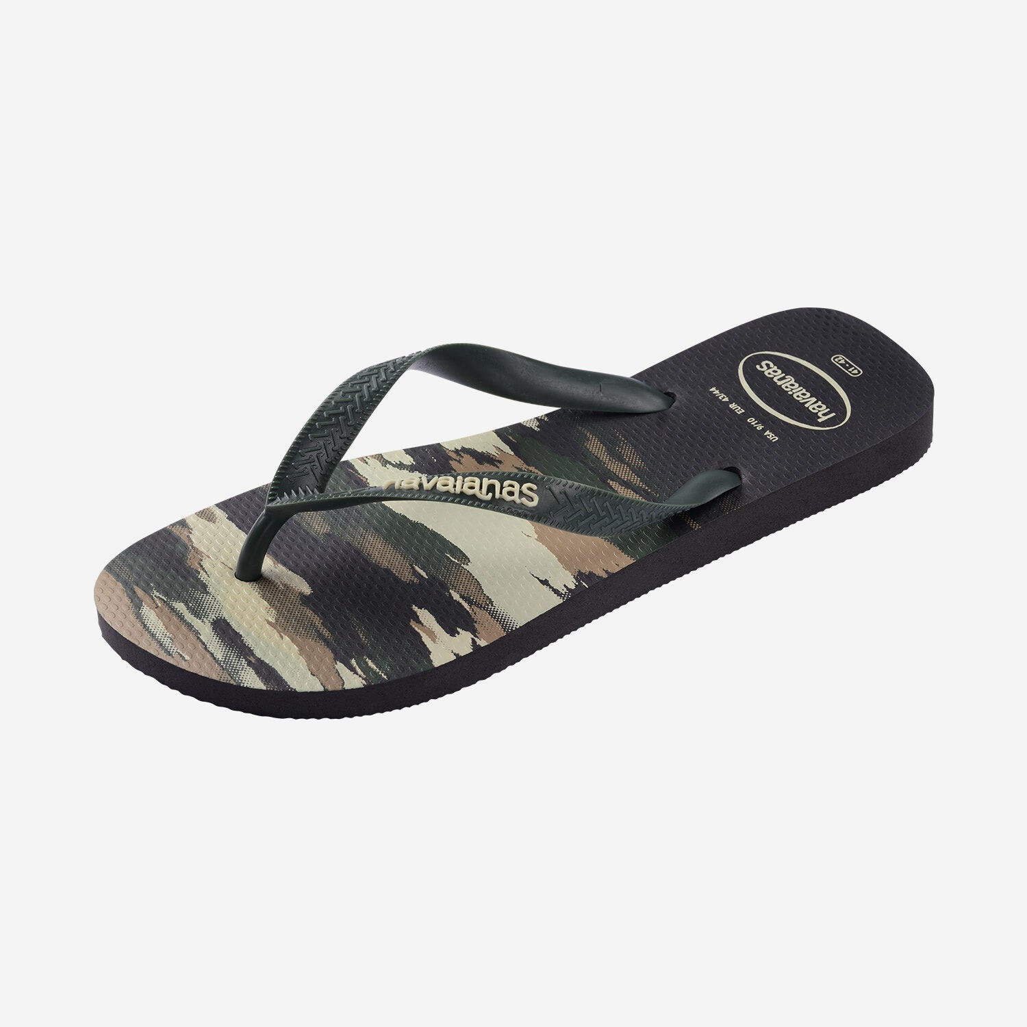 Havaianas Top Camu Black/Olive Green  - 41413989052