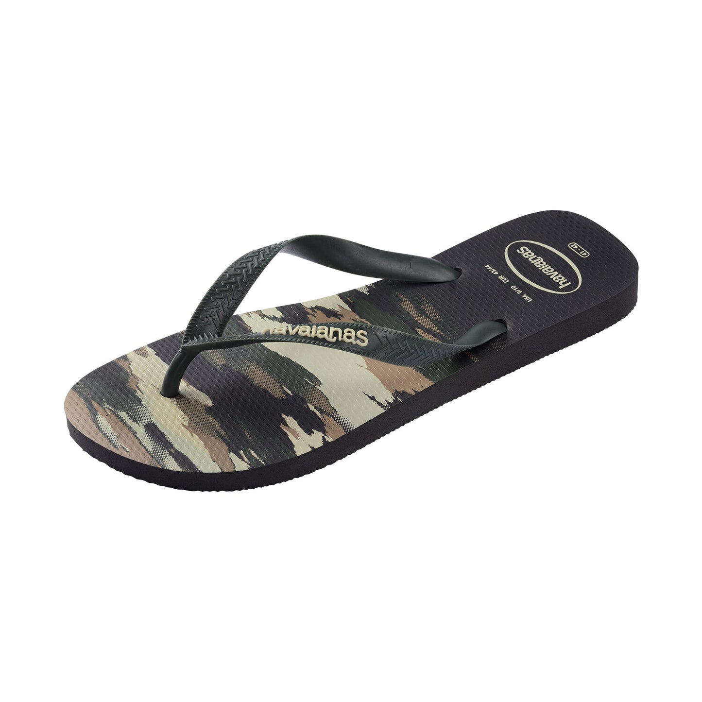 Havaianas Top Camu Black/Olive Green