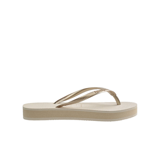 Havaianas Slim Flatform Beige  - 41445370121