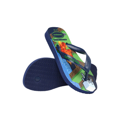 Havaianas Kids Minecraft Navy Blue  - 41451250555
