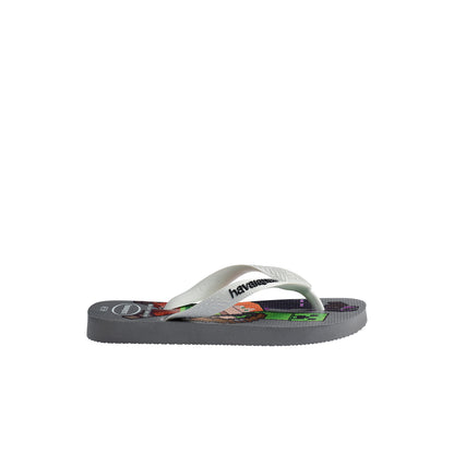 Havaianas Kids Minecraft Steel Grey/ White  - 41451251077