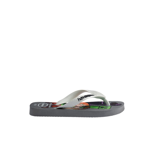 Havaianas Kids Minecraft Steel Grey/ White  - 41451251077
