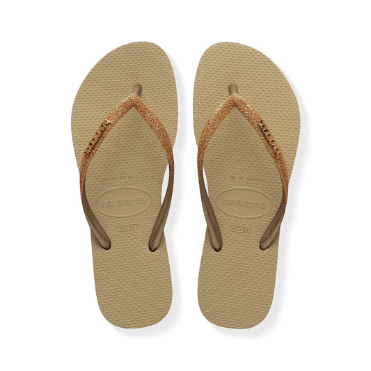 Havaianas Slim Glitter II Sand Grey  - 41469750154