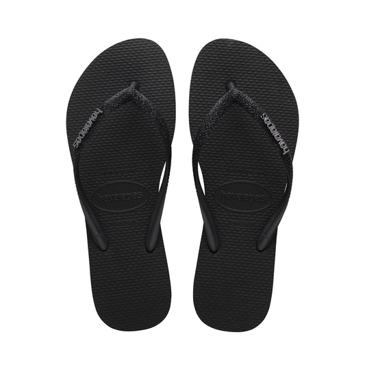Havaianas Slim Glitter II Black/Black  - 41469751069