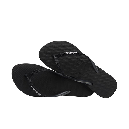 Havaianas Slim Glitter II Black/Black  - 41469751069