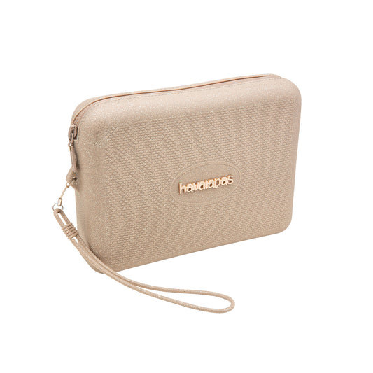 Havaianas Beach Necessaire Glitter Golden