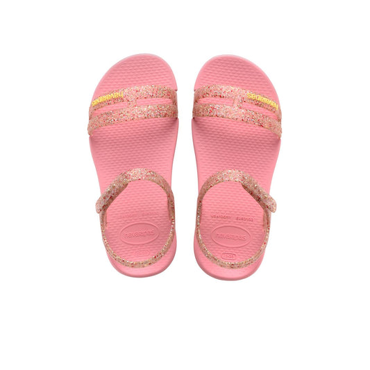 Havaianas Kids Play Mall Glitter Macaron Pink  - 41481335217