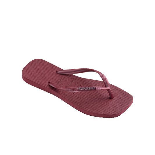 Havaianas Slim Square Logo Metallic Amaranth  - 41482579339