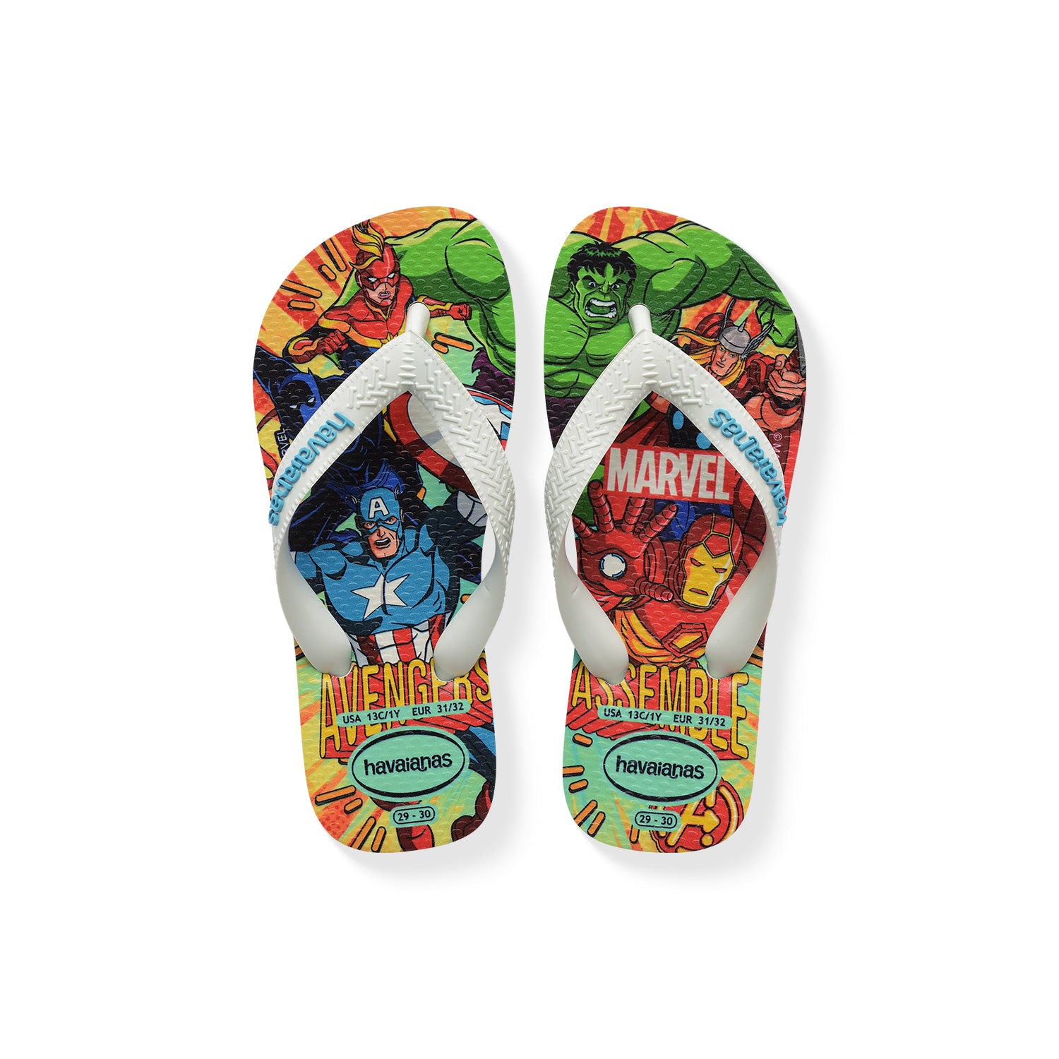 Havaianas Kids Top Marvel II White  - 41483007854