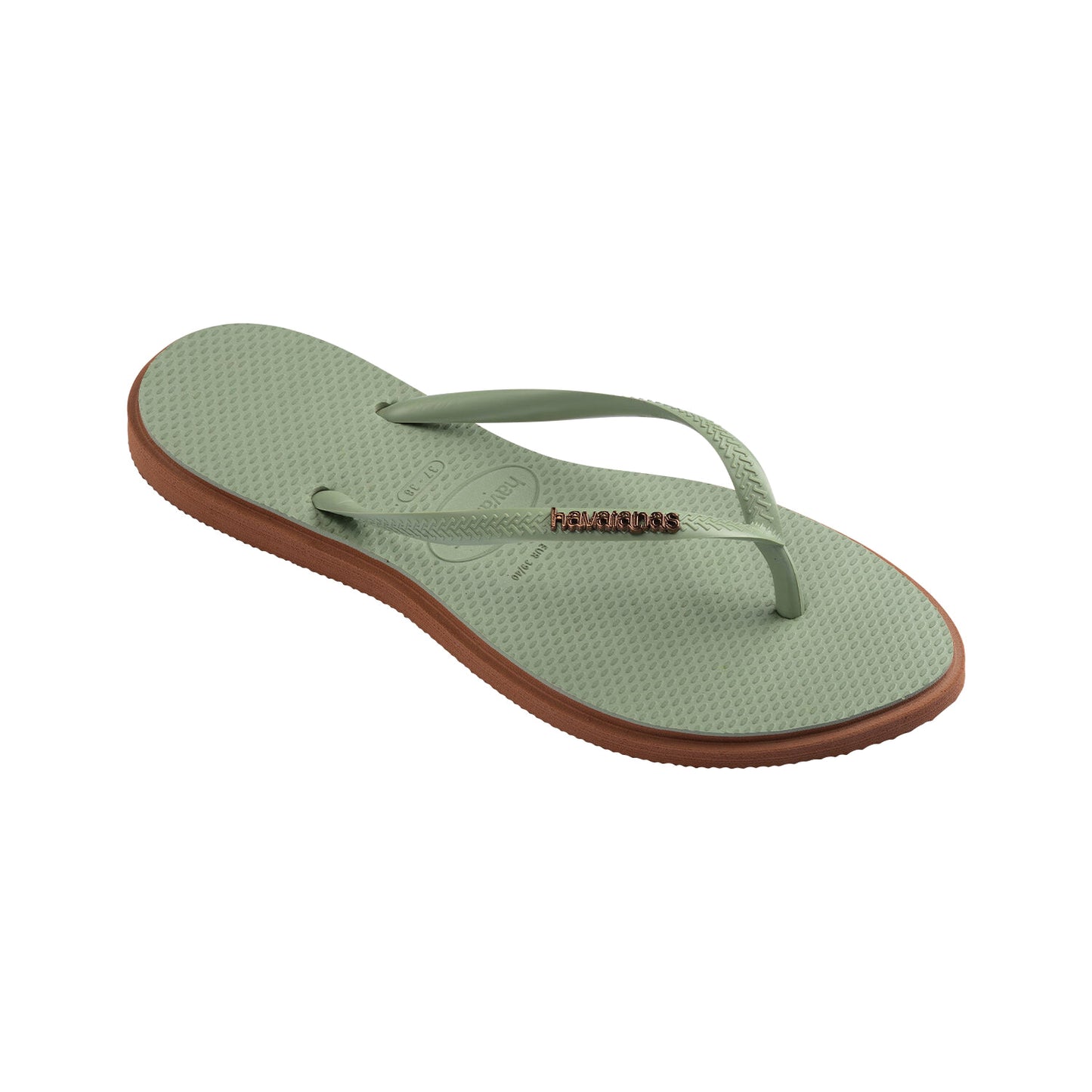 Havaianas Slim Point Rust/Smoke Green  - 41495841797
