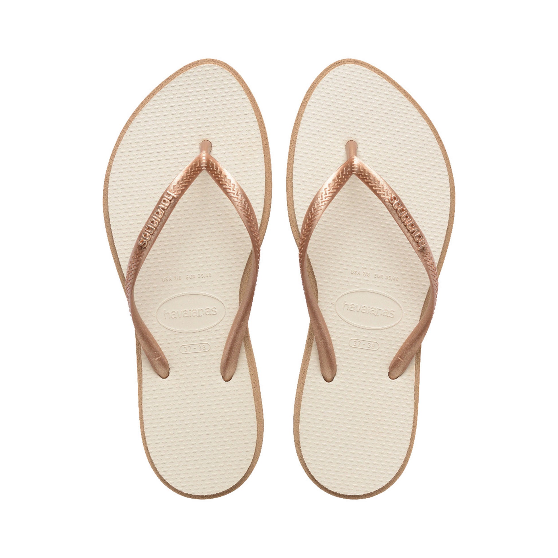 Havaianas Slim Point Rose Gold/Beige  - 41495846842