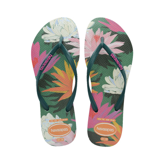 Havaianas Slim Summer Bliss Pantanal Green  - 41498135266