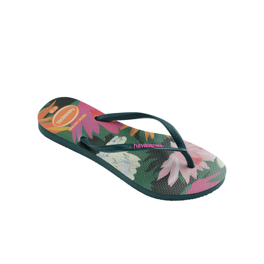 Havaianas Slim Summer Bliss Pantanal Green  - 41498135266