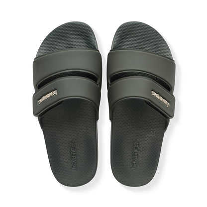 Havaianas Slide Strap Olive Green  - 41499474896