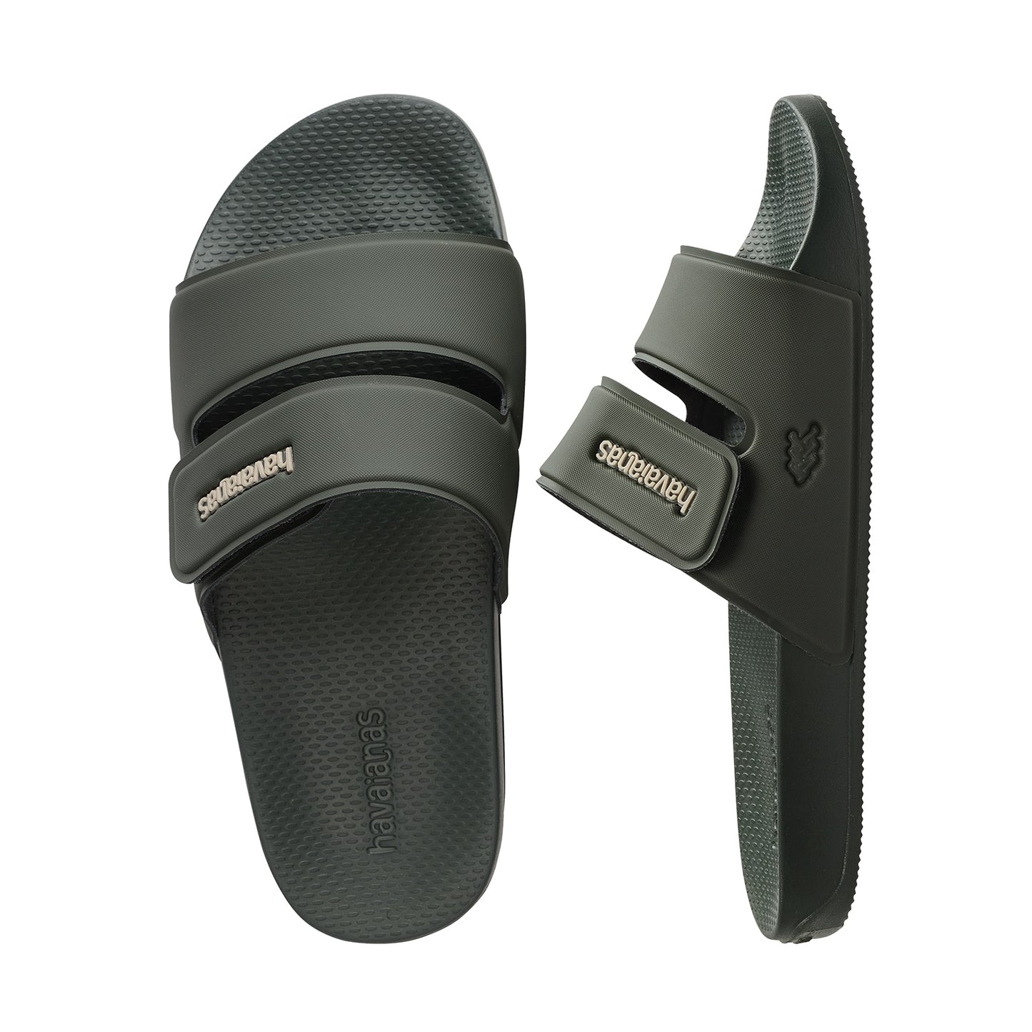 Havaianas Slide Strap Olive Green  - 41499474896