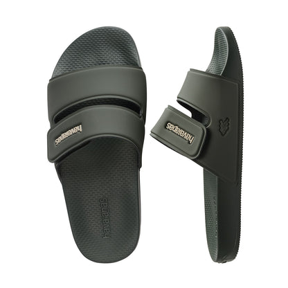 Havaianas Slide Strap Olive Green  - 41499474896
