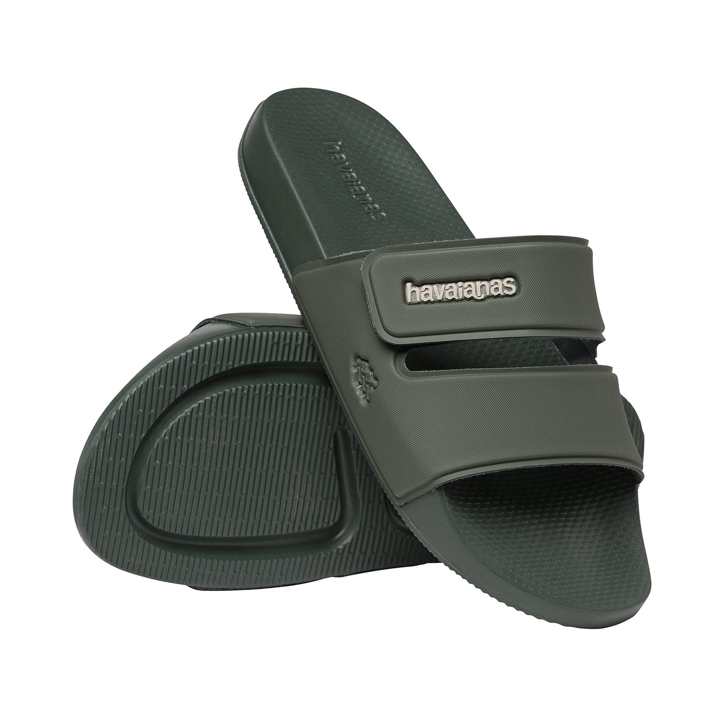 Havaianas Slide Strap Olive Green  - 41499474896